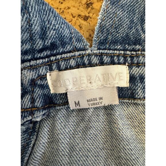 Cooperative Urban Outfitters Denim overall dress medium wash M - Picture 10 of 11